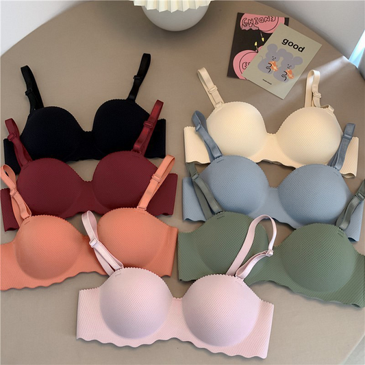 Sutiã Sexy Confortável – Copos Respiráveis E Espessados , Perfeito Para Bustos Pequenos (32-38 A/B)