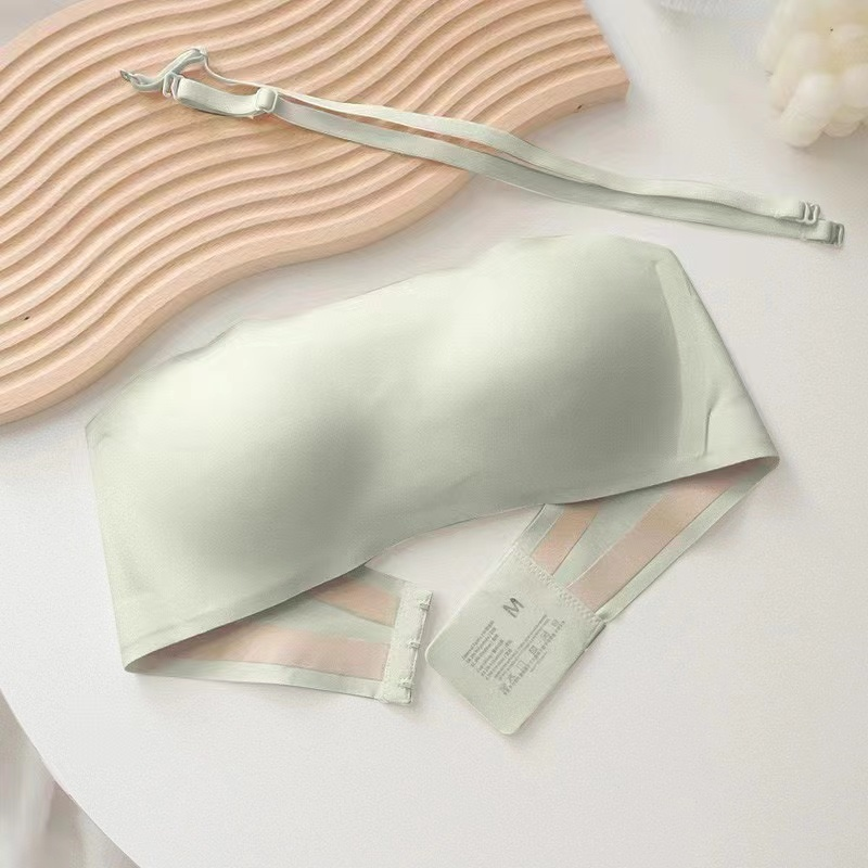 Sutiã Invisível Sem Alças-Bralette Aro Costura Para Adolescentes | Nude/Preto/Azul