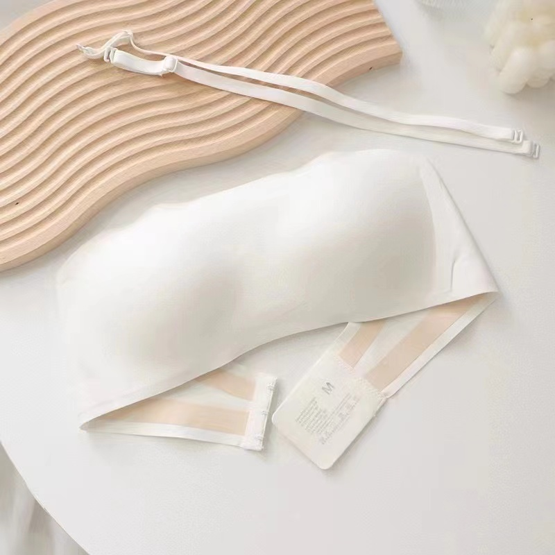 Sutiã Invisível Sem Alças-Bralette Aro Costura Para Adolescentes | Nude/Preto/Azul